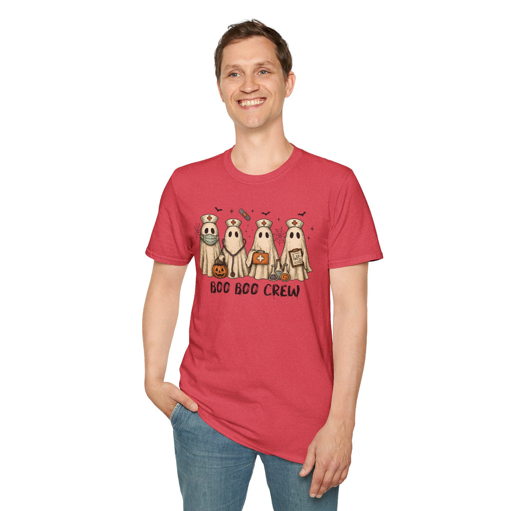 Nurse Boo Boo Crew Halloween T‑Shirt