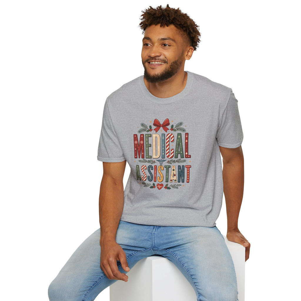 Medical Assistant Christmas T‑Shirt — Festive Holiday Medical Assistant Tee