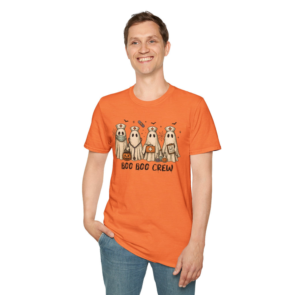Nurse Boo Boo Crew Halloween T‑Shirt