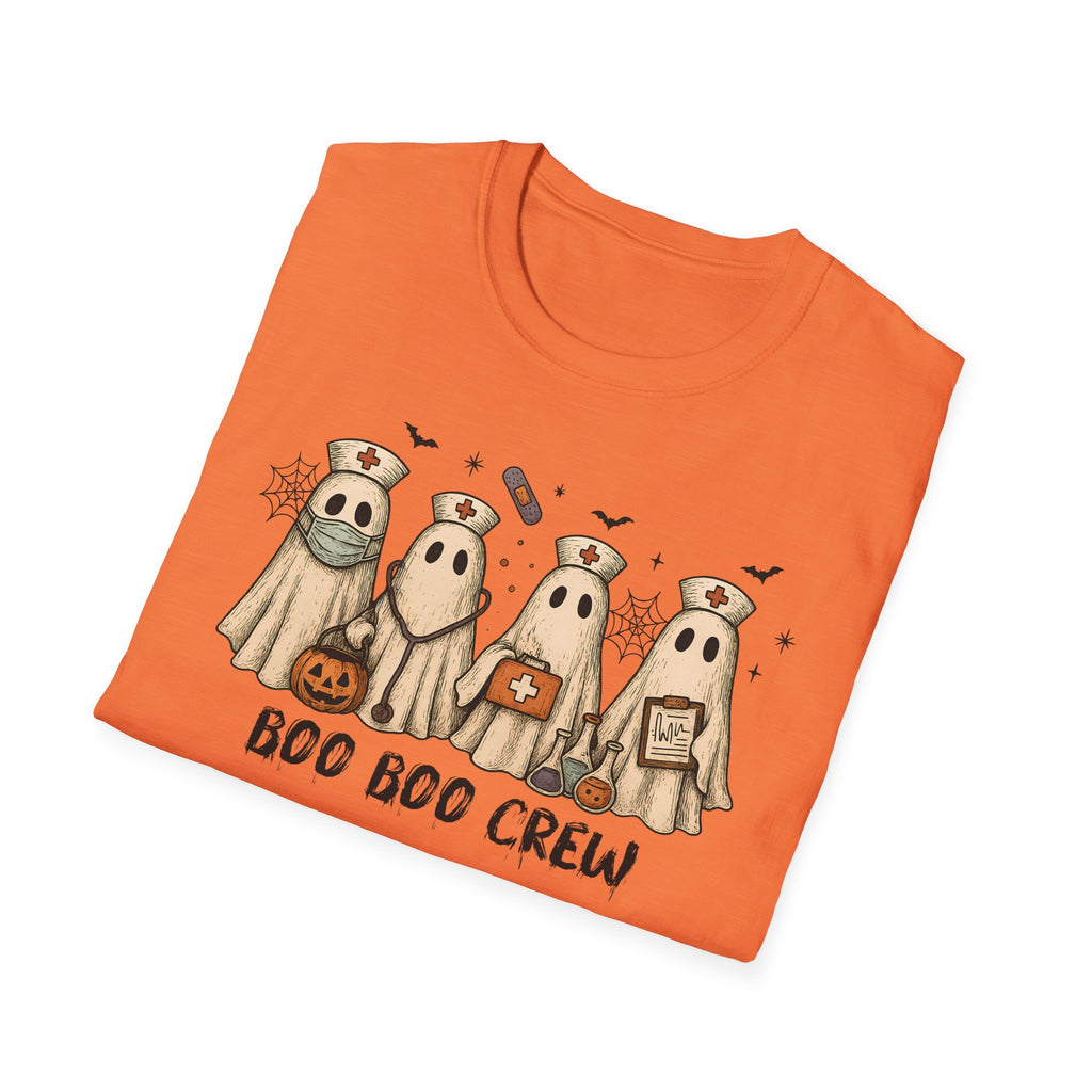 Nurse Boo Boo Crew Halloween T‑Shirt