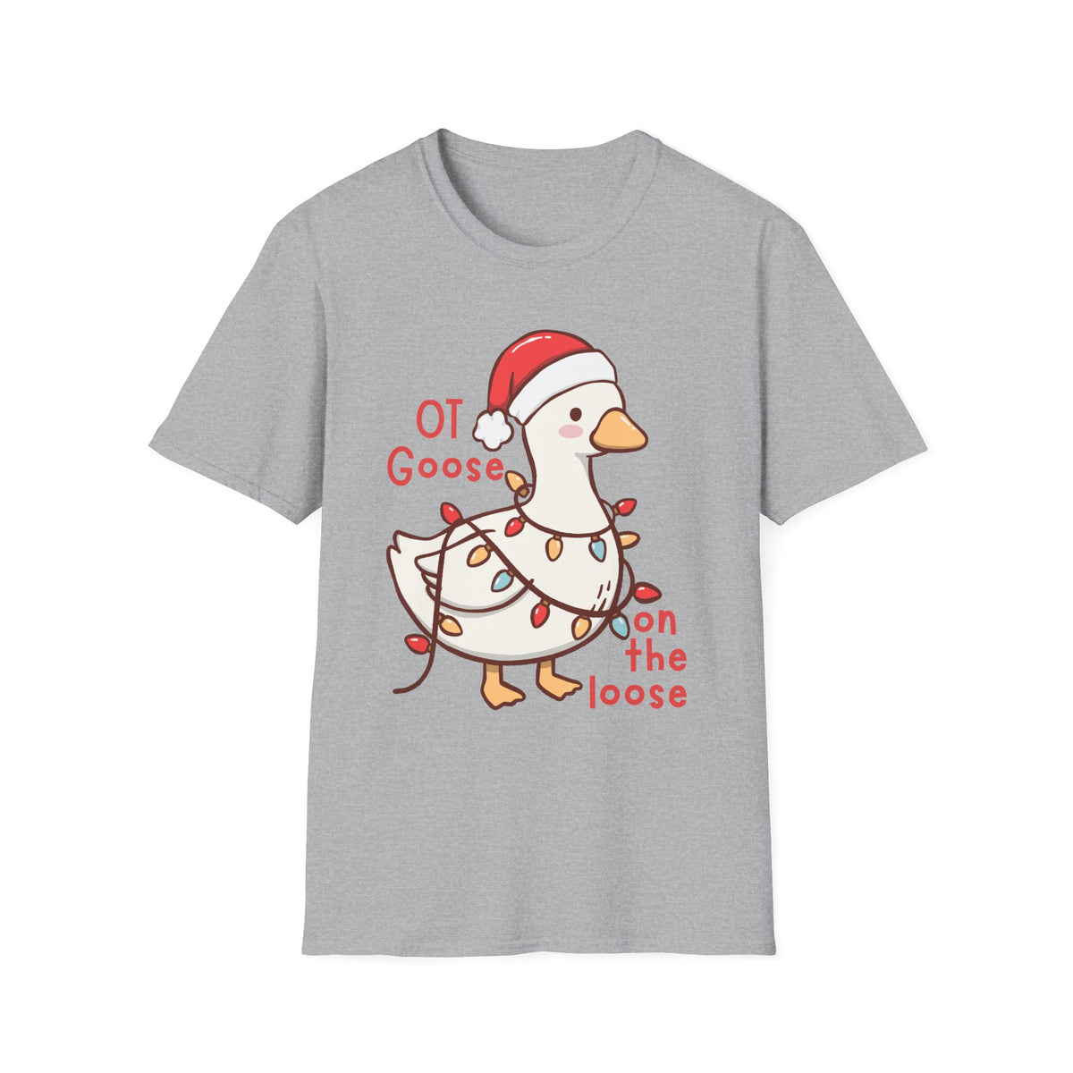 “OT Goose on the Loose” Cute Holiday Tee