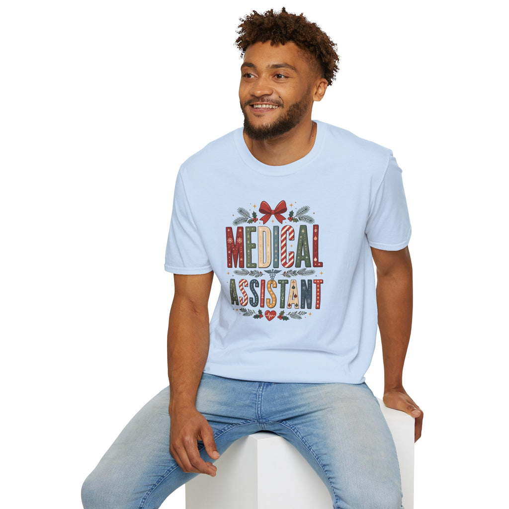 Medical Assistant Christmas T‑Shirt — Festive Holiday Medical Assistant Tee