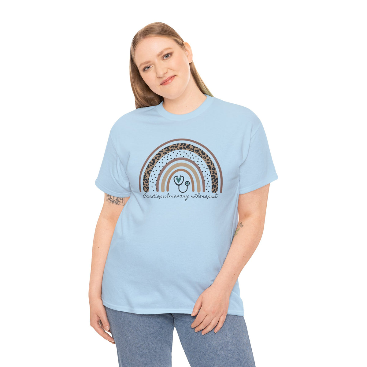 Cardiopulmonary Therapist Rainbow Tshirt