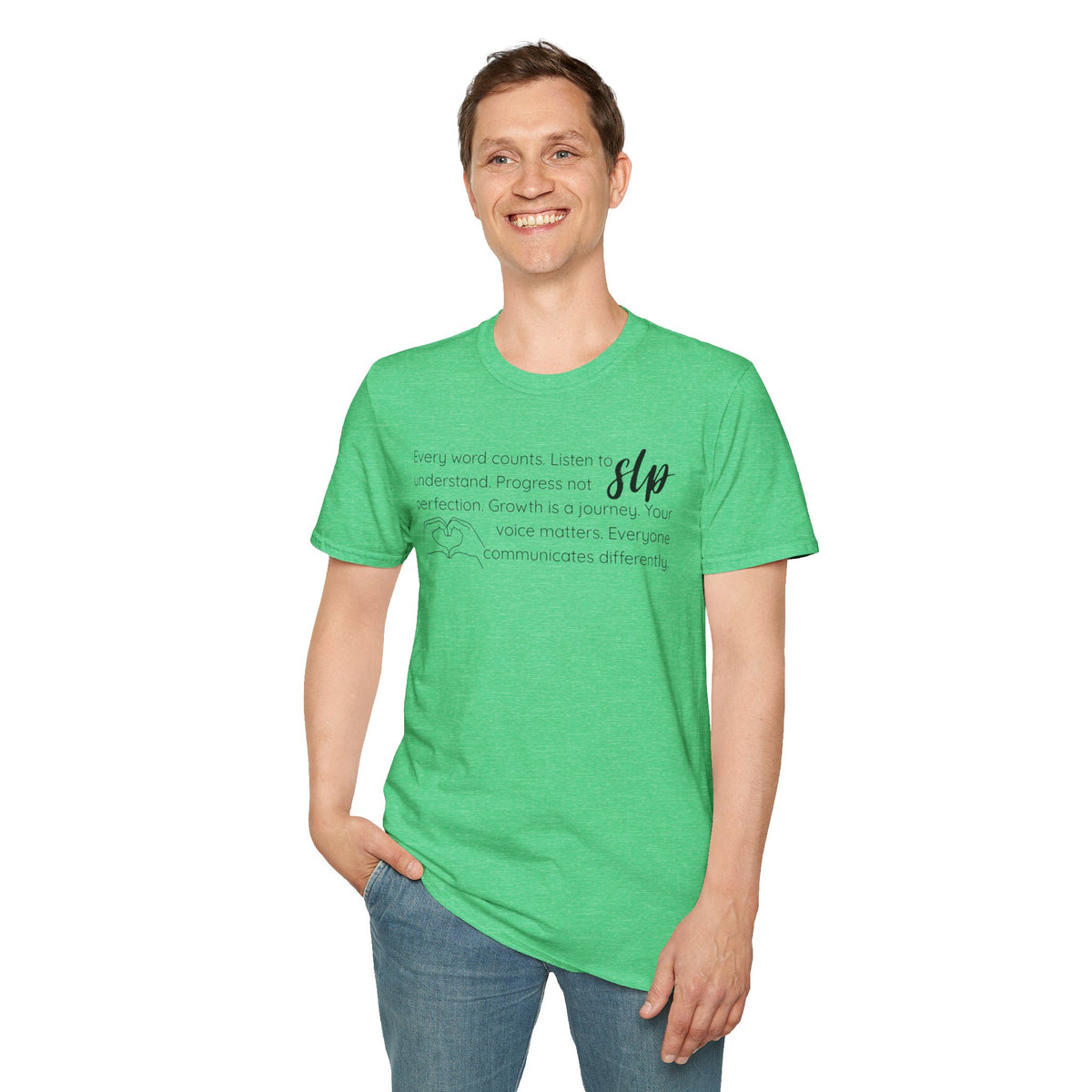 SLP t-shirt Growth.Progress.Communication.