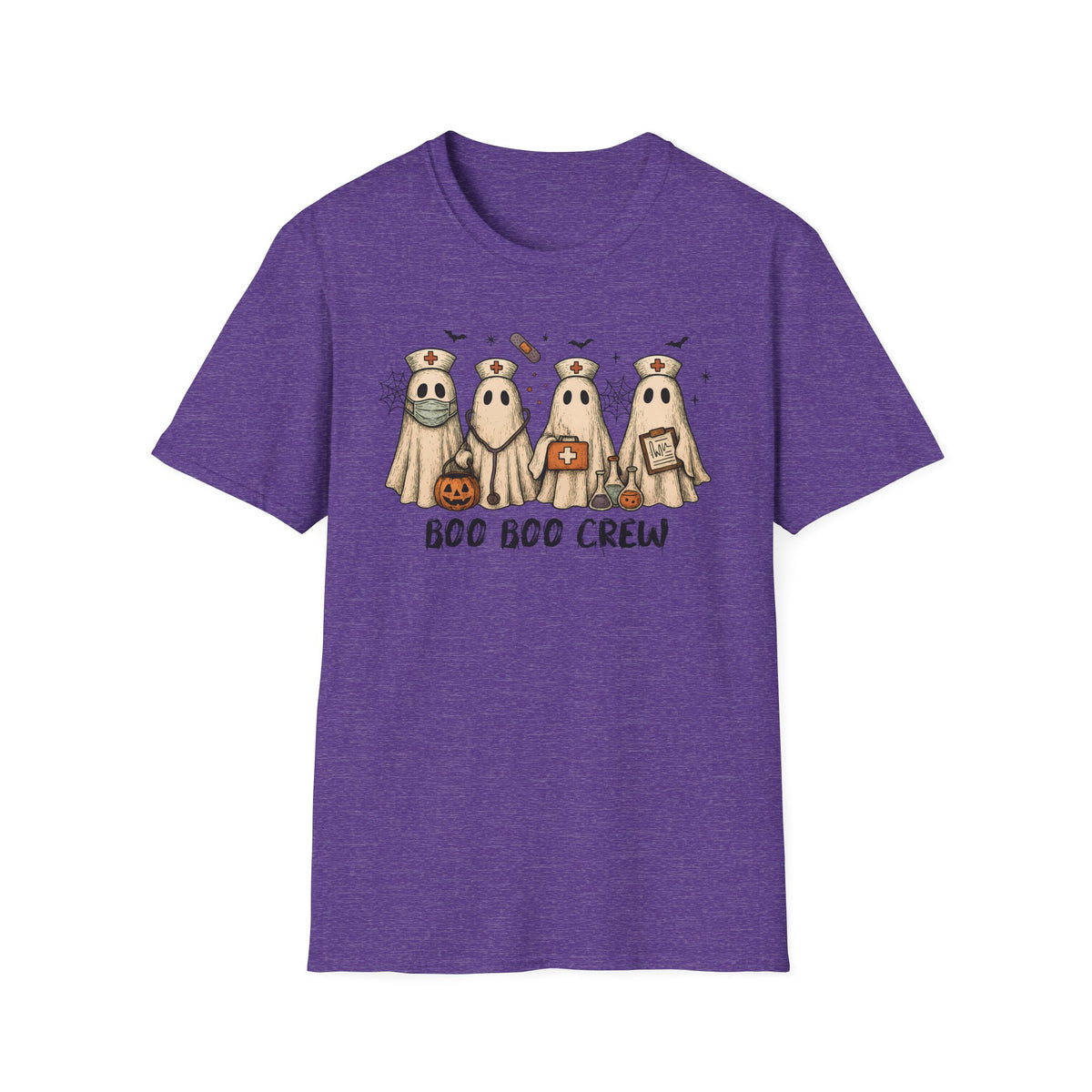 Nurse Boo Boo Crew Halloween T‑Shirt