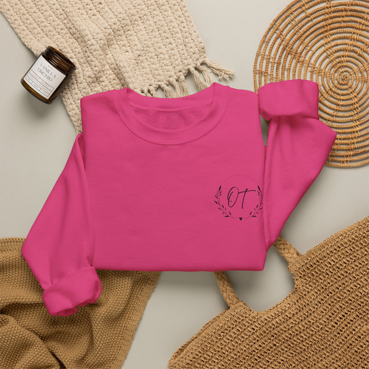OT Crewneck left chest logo