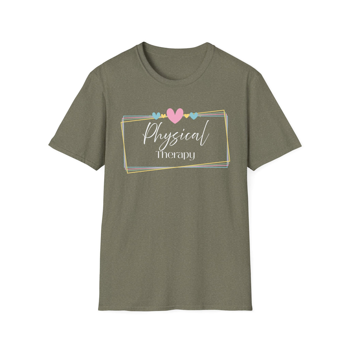 Physical Therapy Heart Frame T-Shirt