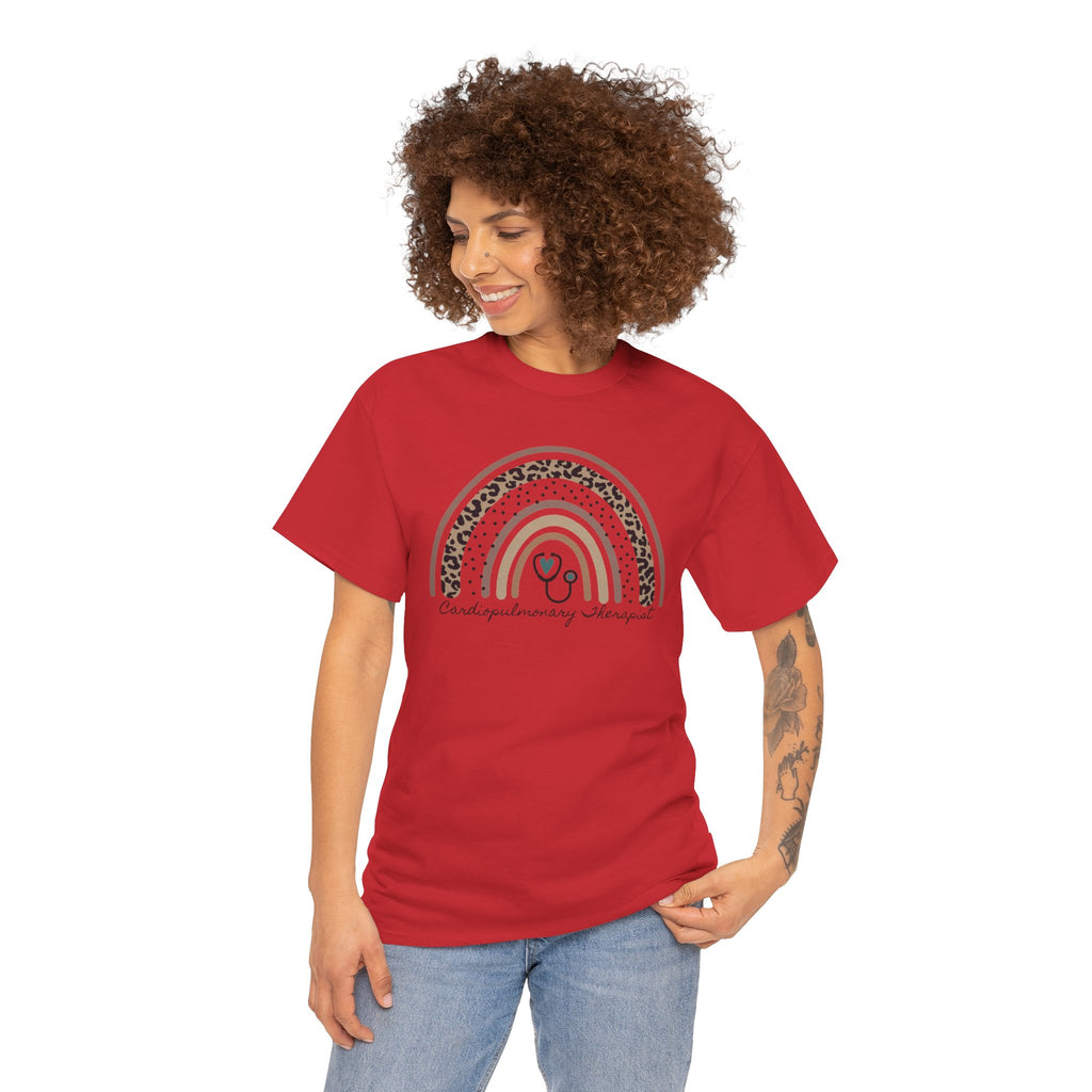 Cardiopulmonary Therapist Rainbow Tshirt
