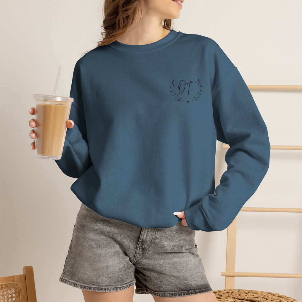 OT Crewneck left chest logo
