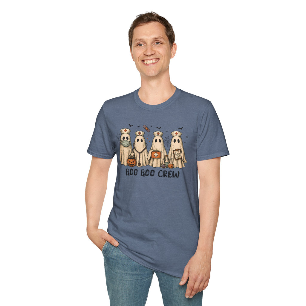 Nurse Boo Boo Crew Halloween T‑Shirt