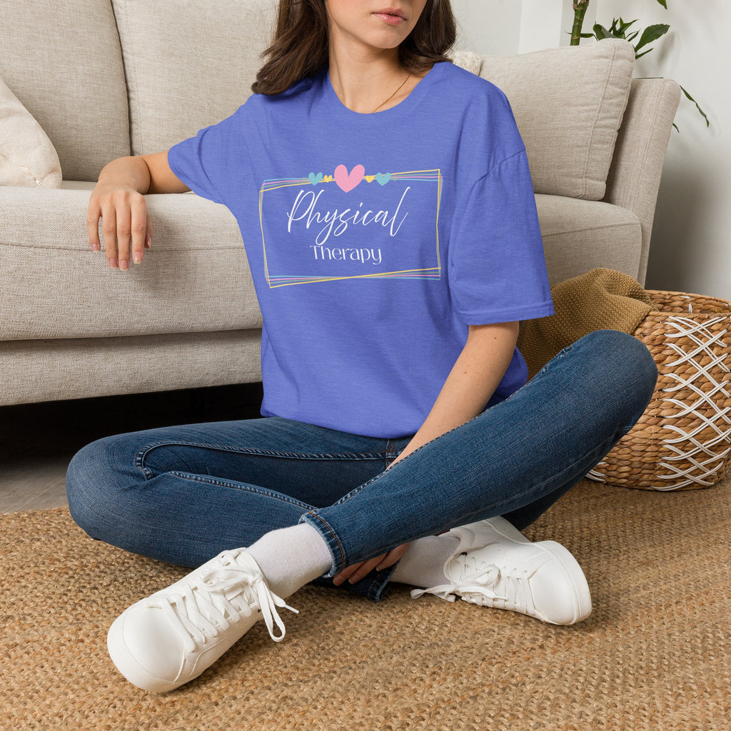 Physical Therapy Heart Frame T-Shirt