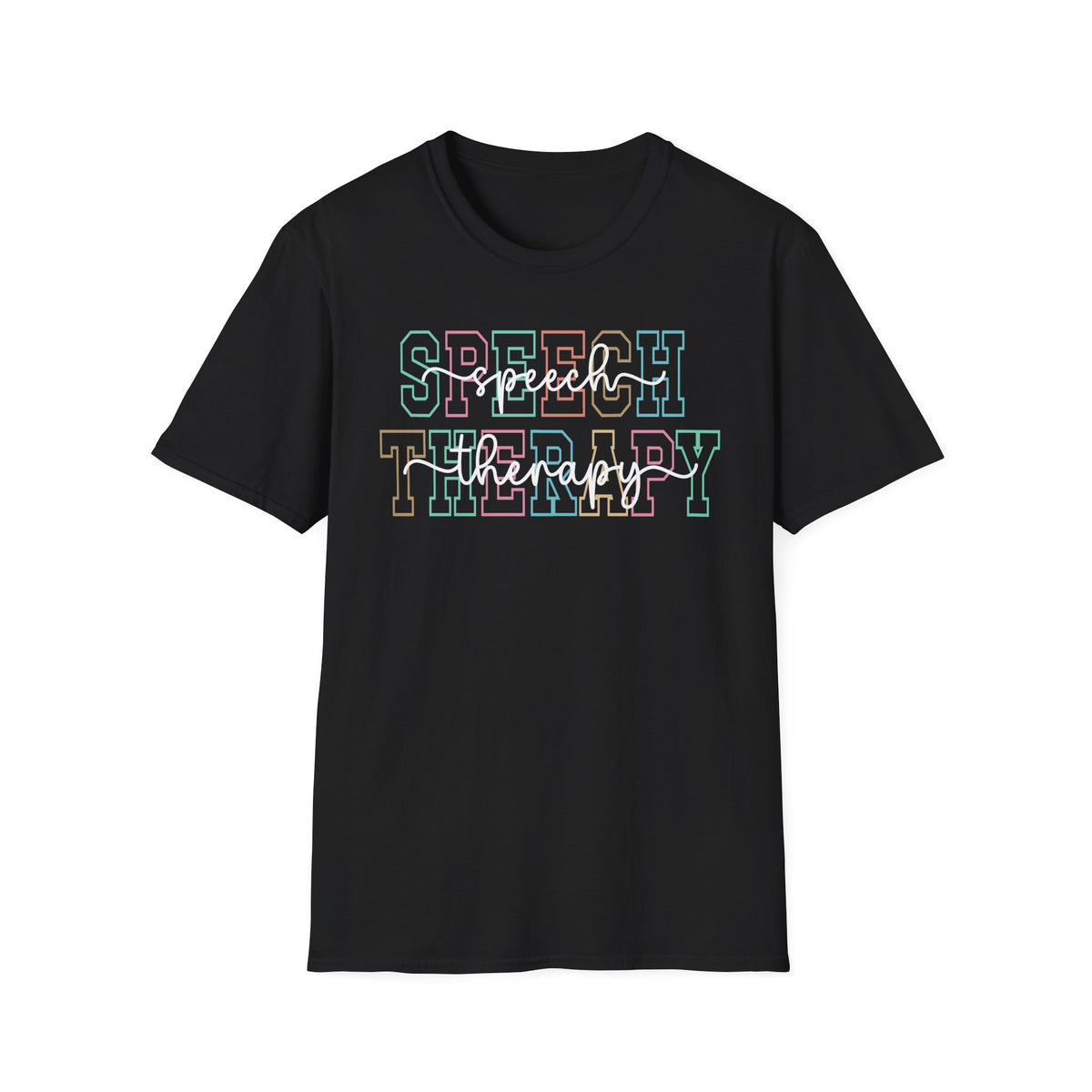 ST colorful outline t-shirt