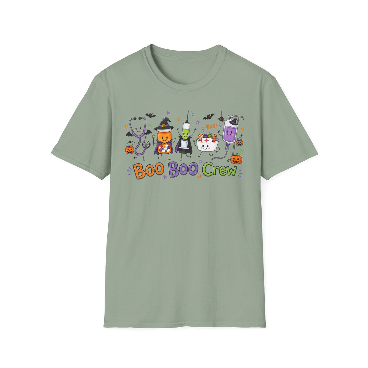 Boo Boo Crew Halloween T-Shirt — Cute Candy & Costume Kids Tee