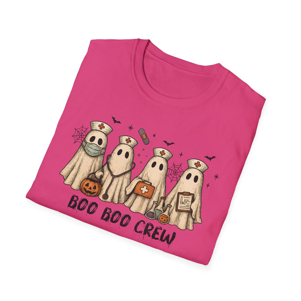 Nurse Boo Boo Crew Halloween T‑Shirt