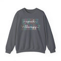 ST Colorful outline crewneck sweatshirt