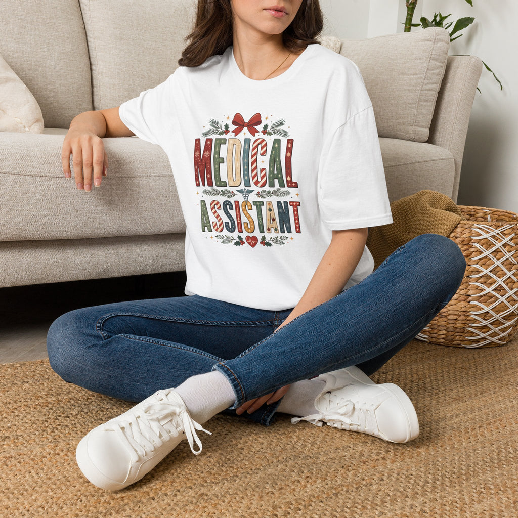 Medical Assistant Christmas T‑Shirt — Festive Holiday Medical Assistant Tee
