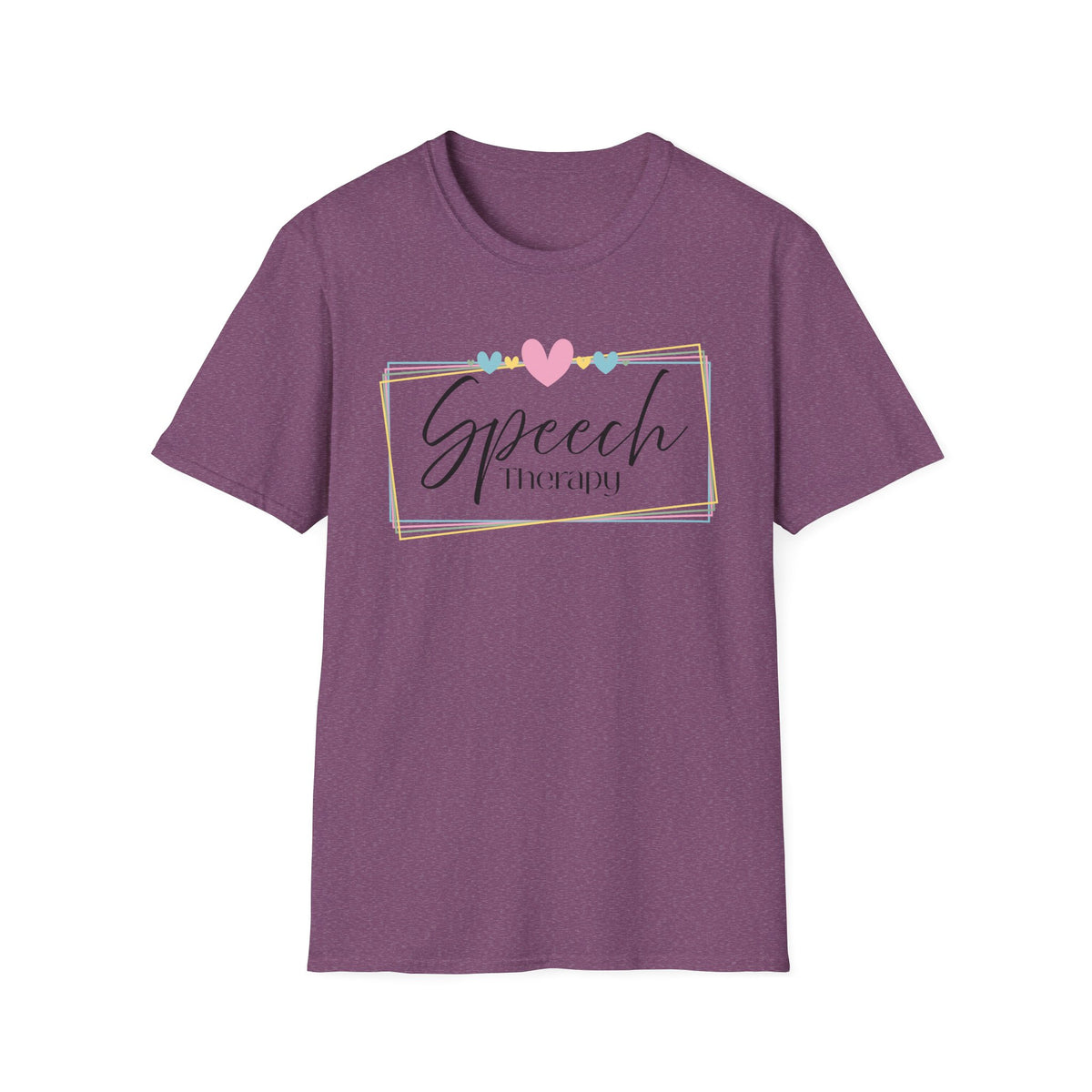 Speech Therapy Heart Frame T-Shirt