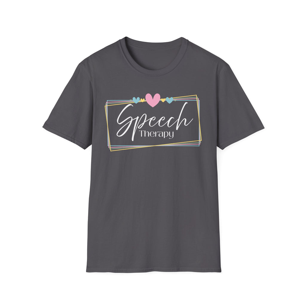 Speech Therapy Heart Frame T-Shirt 2