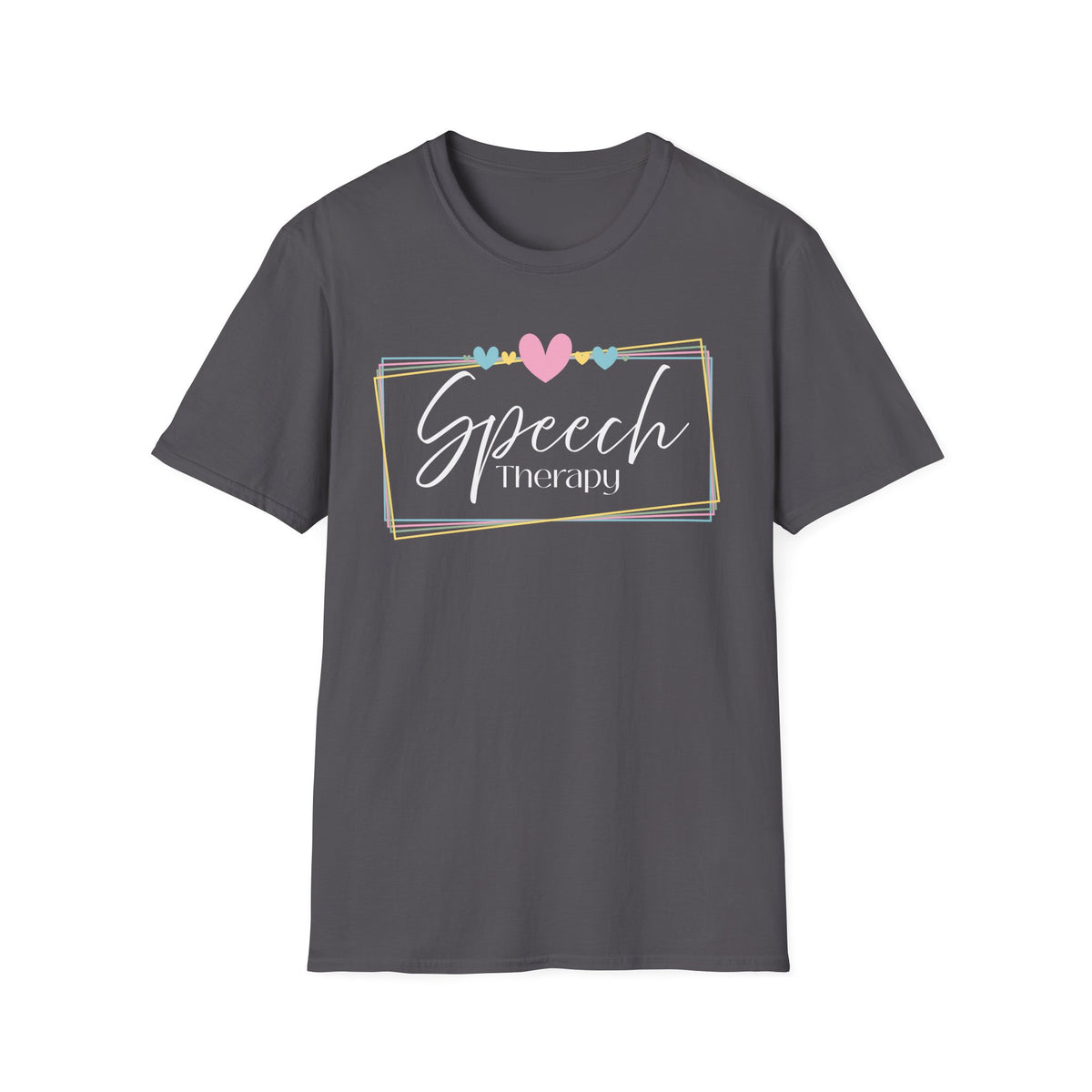 Speech Therapy Heart Frame T-Shirt 2