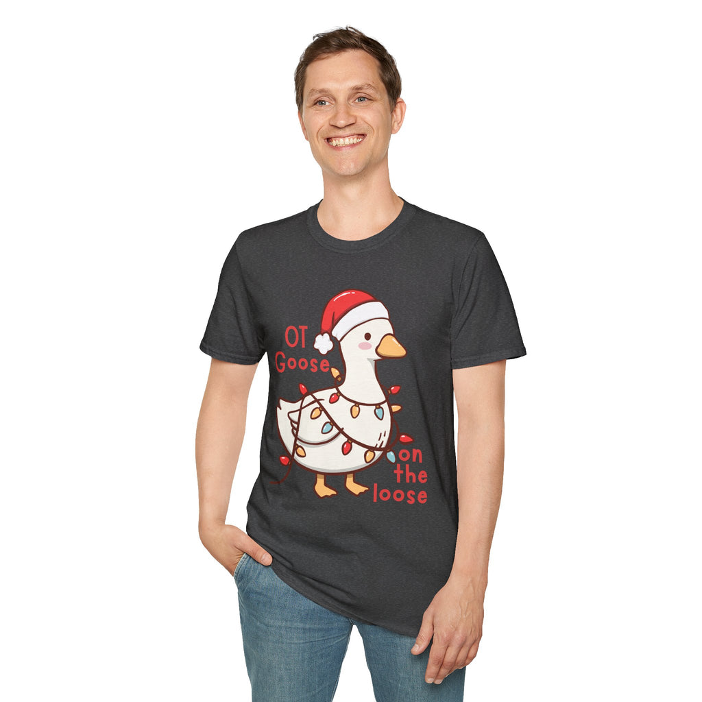 “OT Goose on the Loose” Cute Holiday Tee