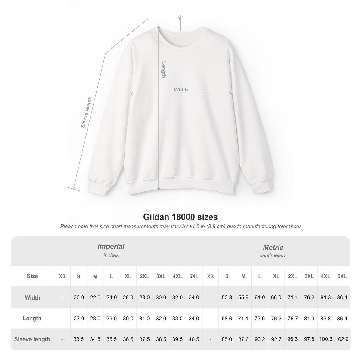 OT Crewneck left chest logo