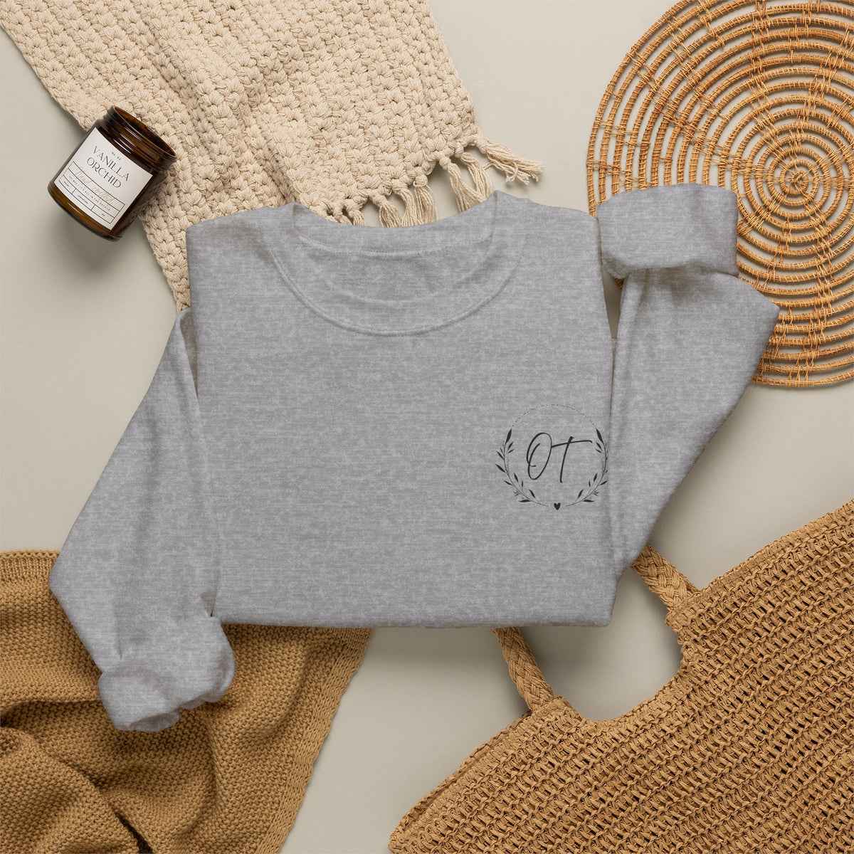OT Crewneck left chest logo