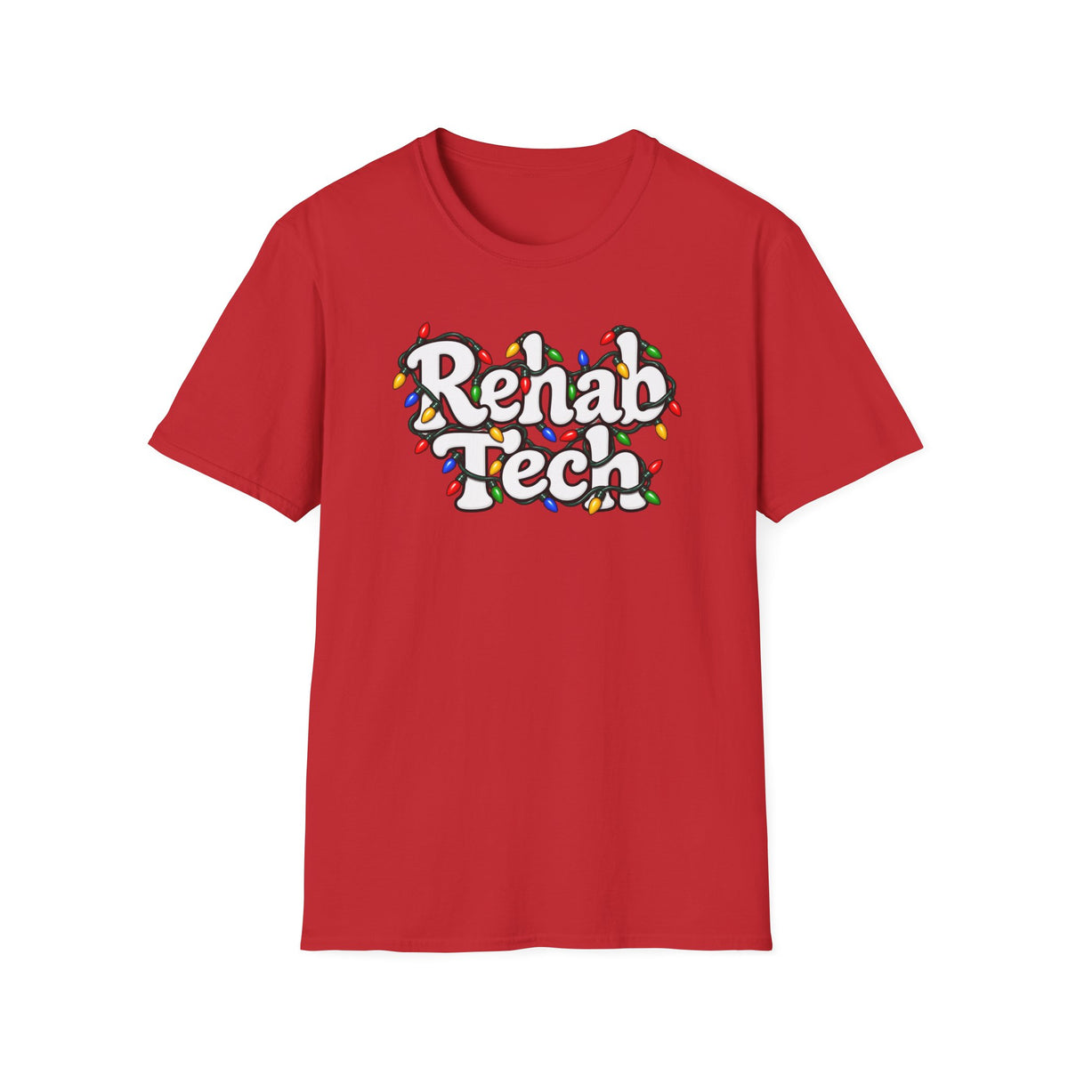 Rehab Tech Christmas Lights T-Shirt