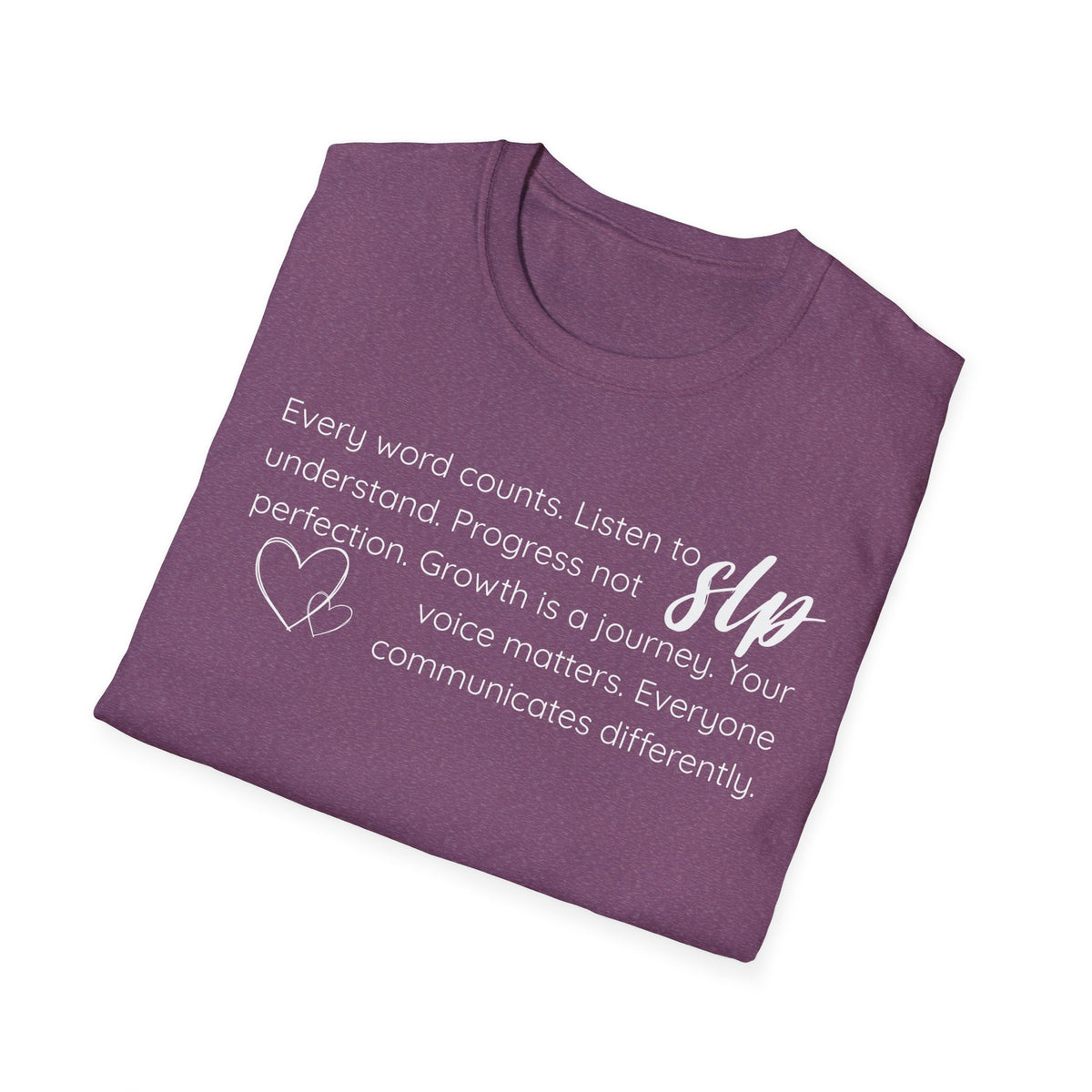 SLP t-shirt Growth.Progress.Communication.2