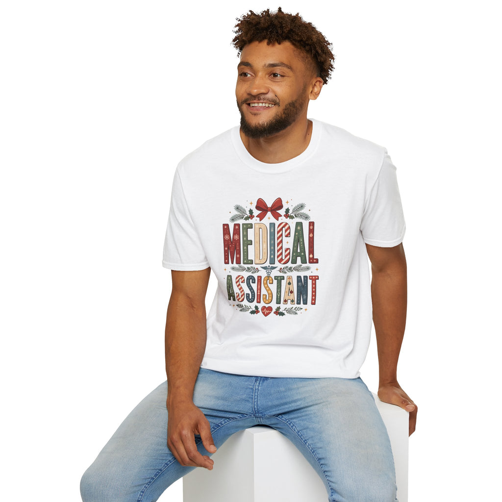 Medical Assistant Christmas T‑Shirt — Festive Holiday Medical Assistant Tee