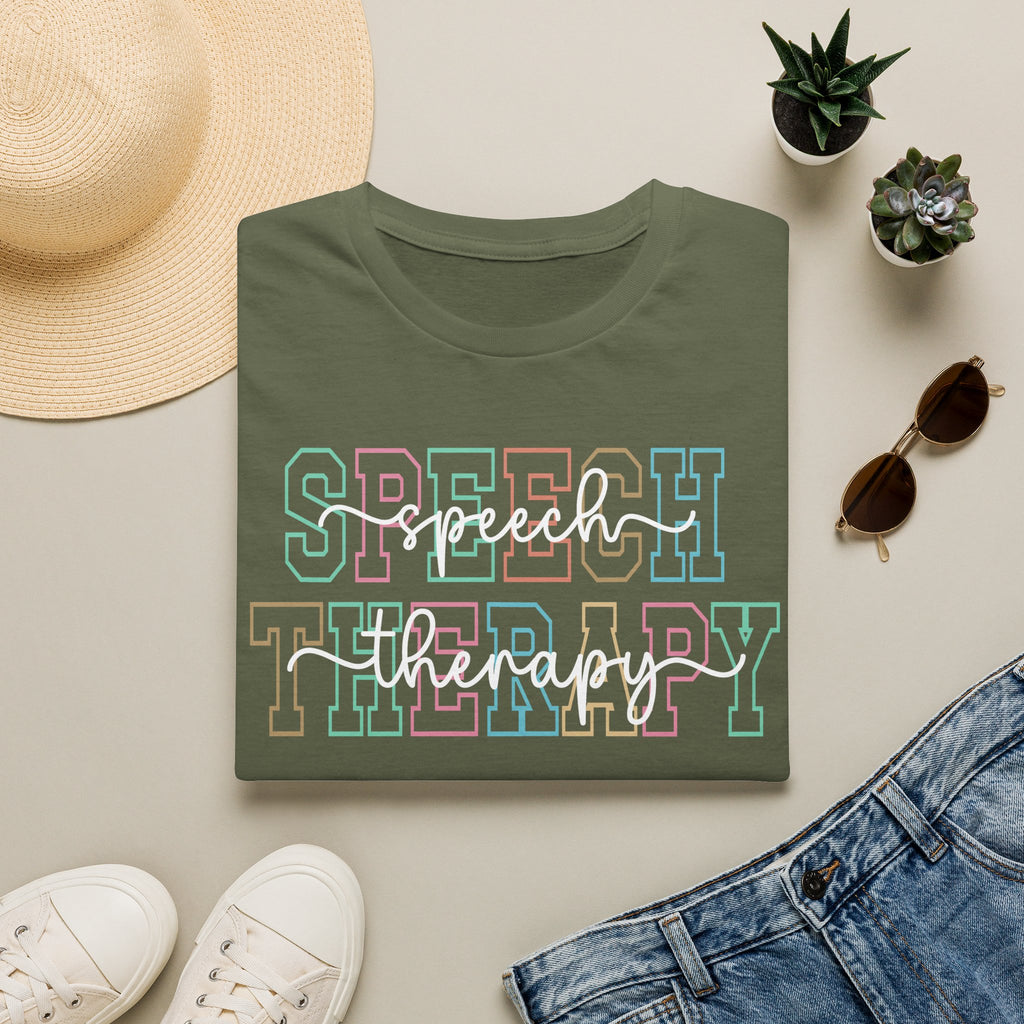 ST colorful outline t-shirt