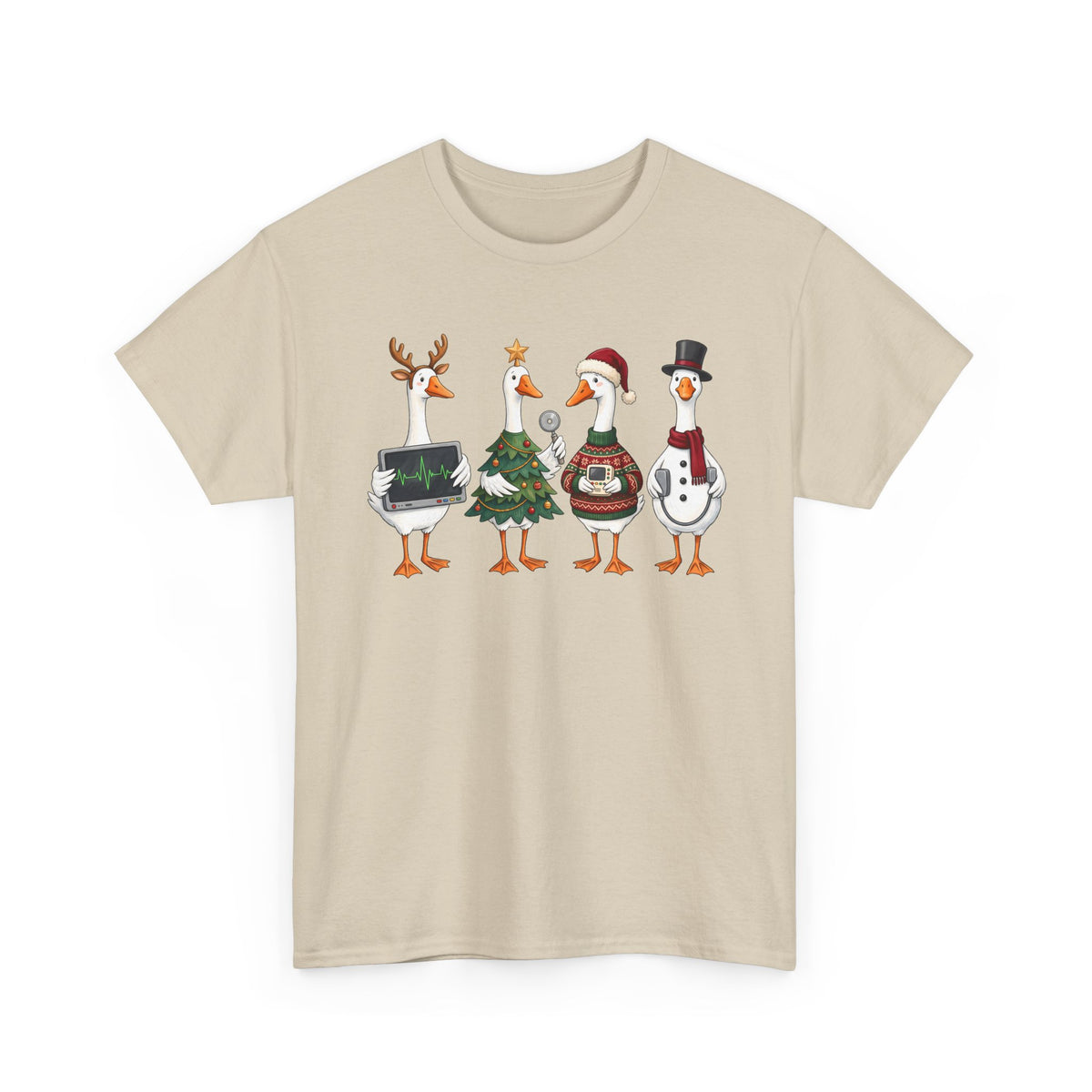 Healthcare Holiday Duck Carolers T-Shirt