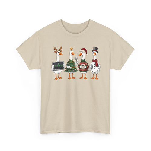Healthcare Holiday Duck Carolers T-Shirt
