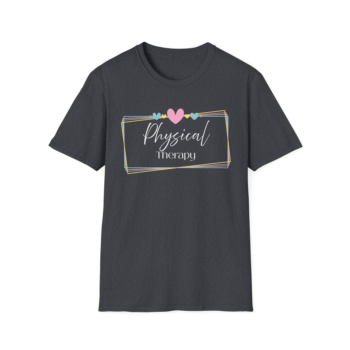 Physical Therapy Heart Frame T-Shirt
