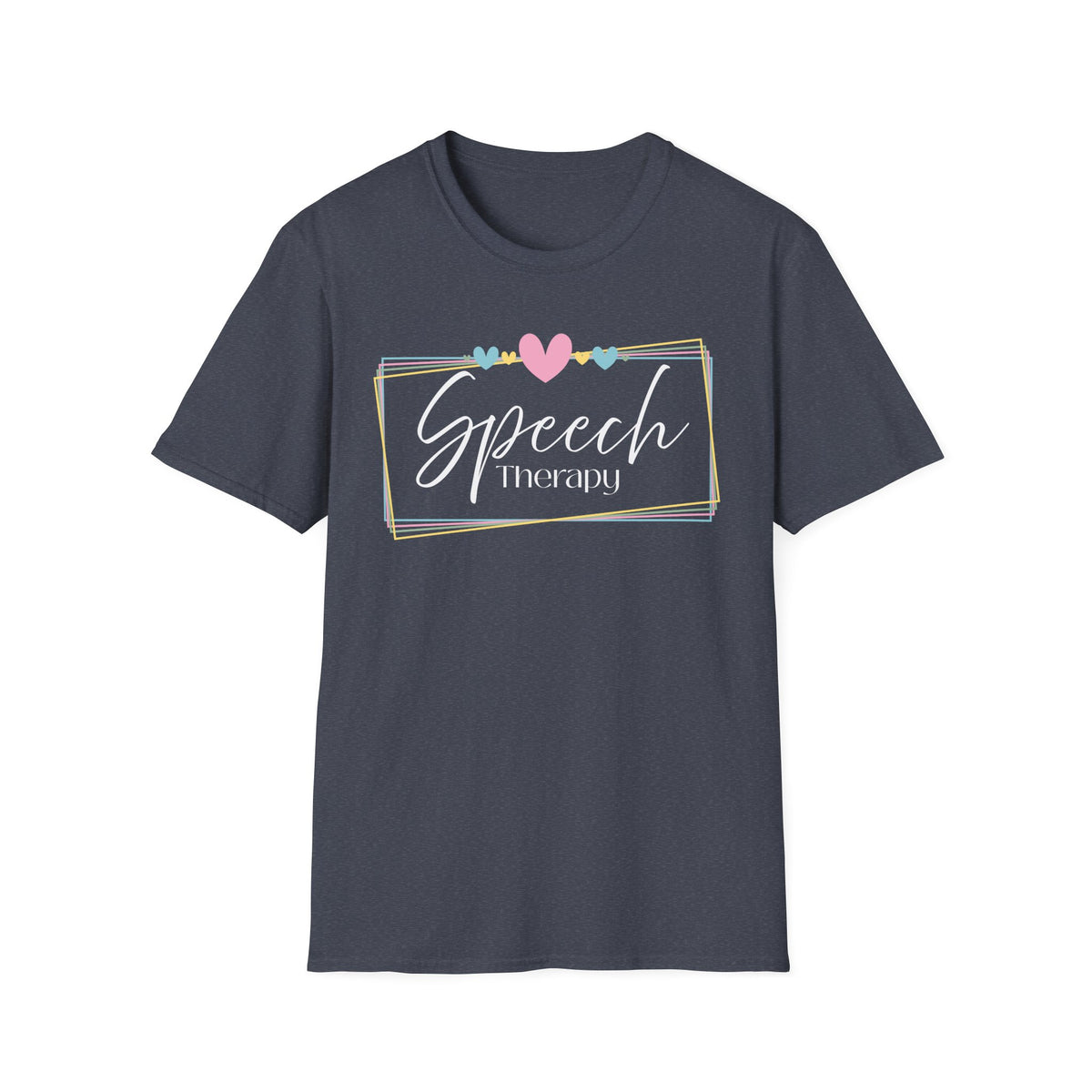 Speech Therapy Heart Frame T-Shirt 2