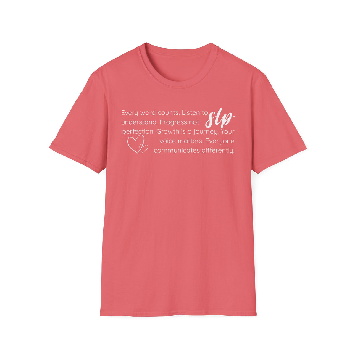 SLP t-shirt Growth.Progress.Communication.2