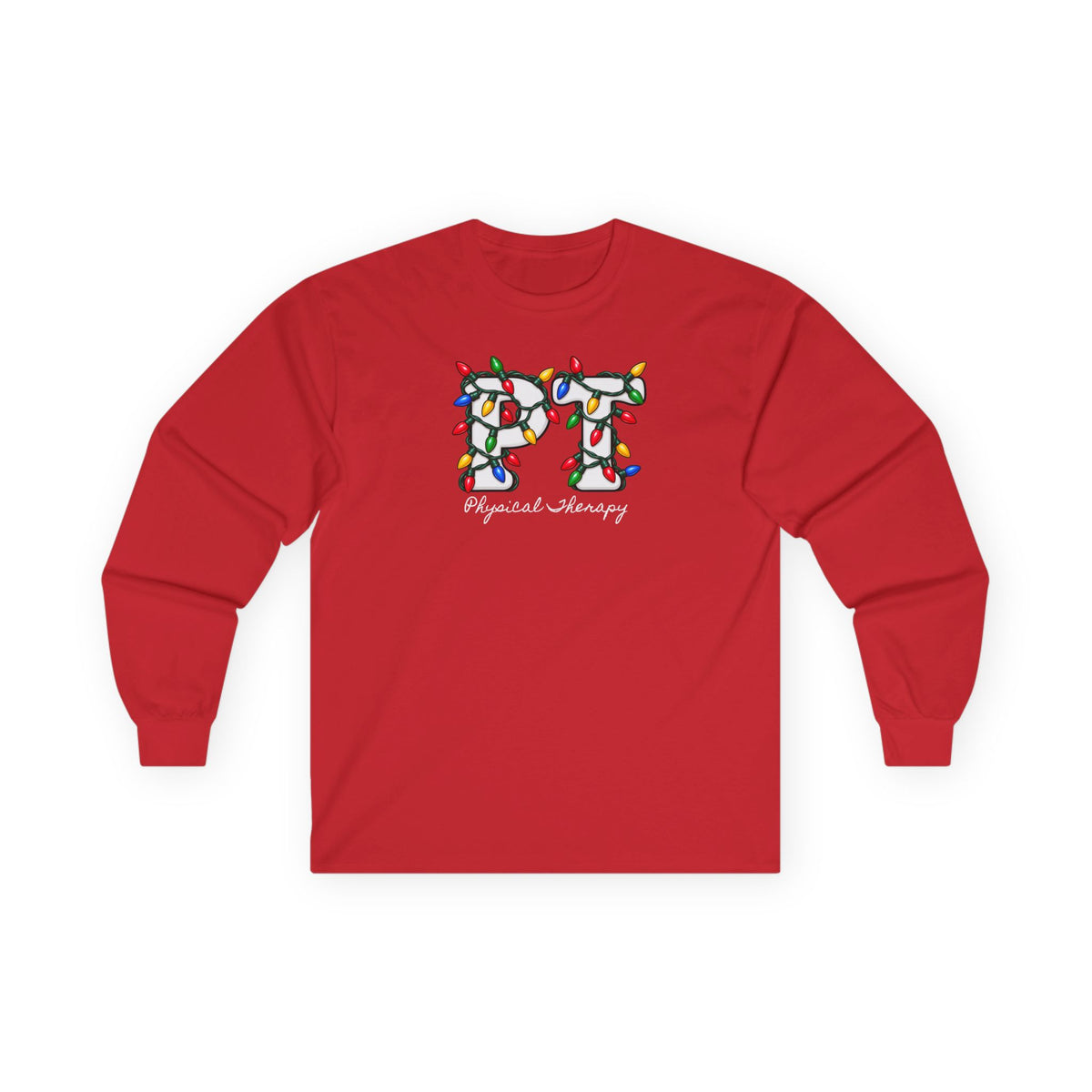 PT Christmas Lights Long Sleeve Tee