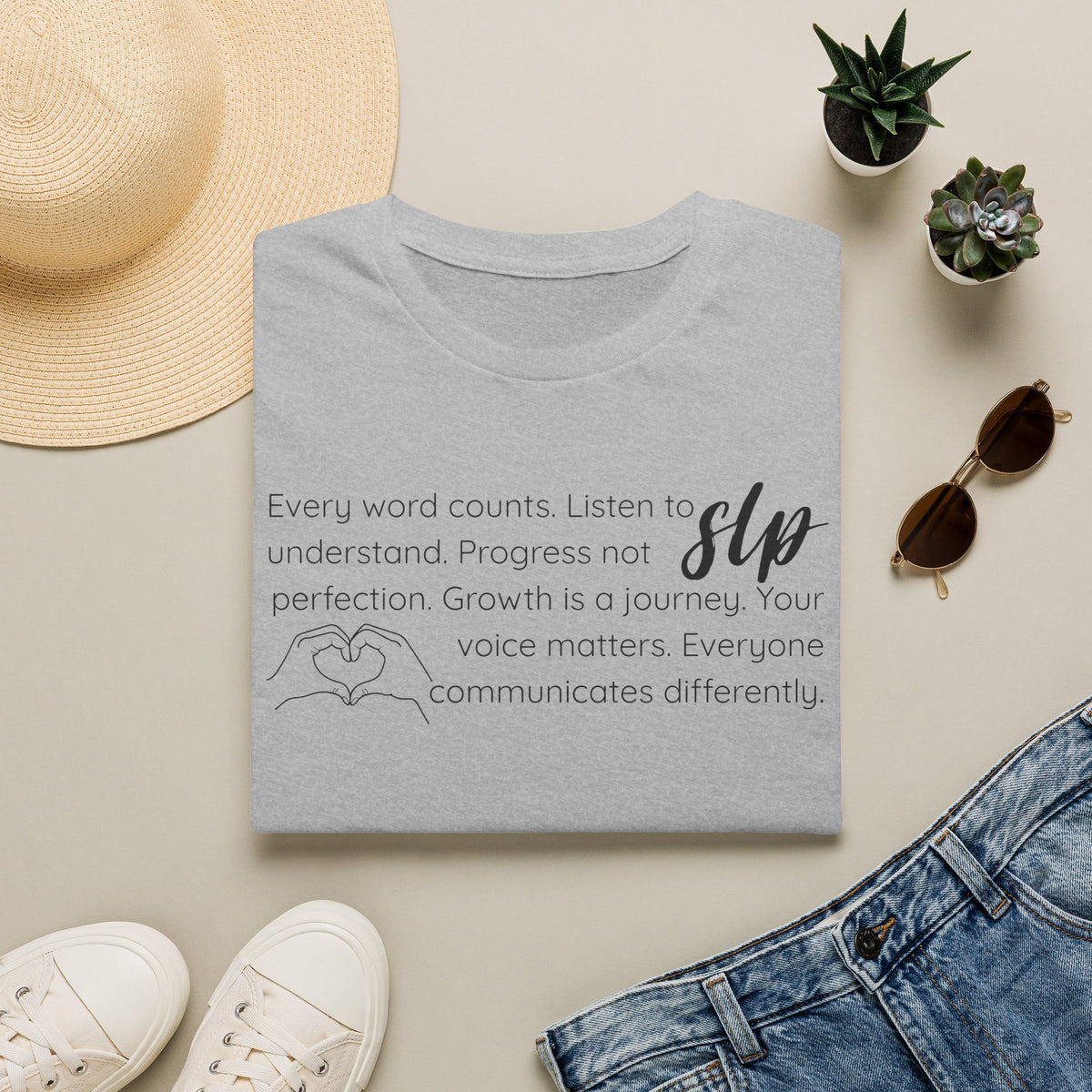 SLP t-shirt Growth.Progress.Communication.