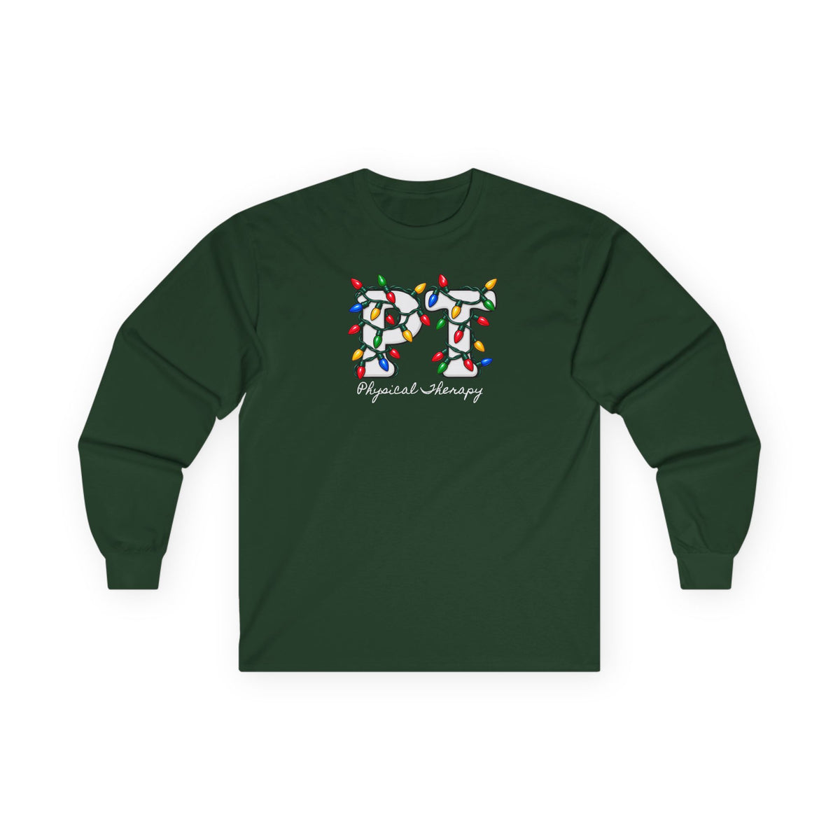 PT Christmas Lights Long Sleeve Tee