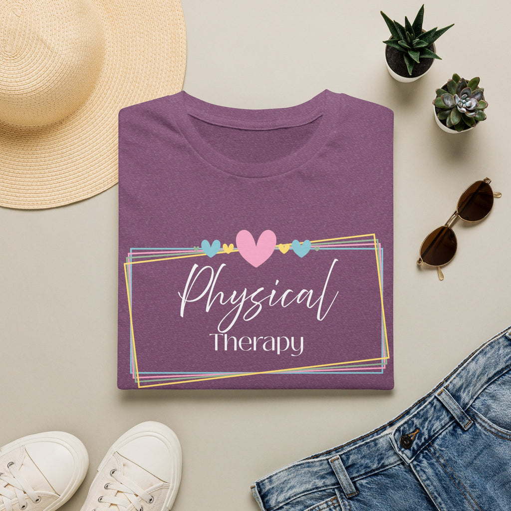 Physical Therapy Heart Frame T-Shirt