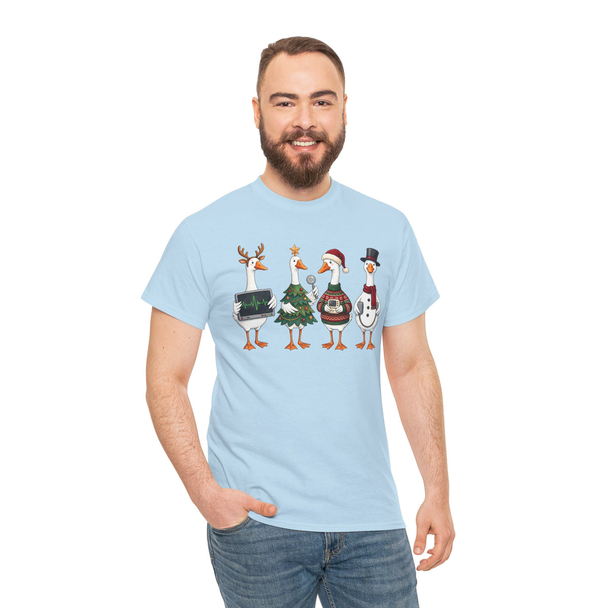 Healthcare Holiday Duck Carolers T-Shirt