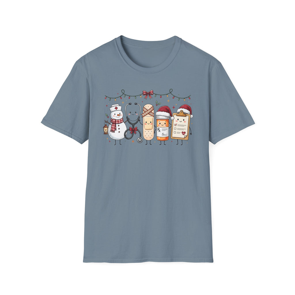 Nurse Christmas Hot Cocoa & Snacks T-Shirt
