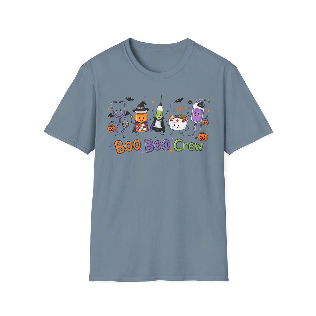 Boo Boo Crew Halloween T-Shirt — Cute Candy & Costume Kids Tee