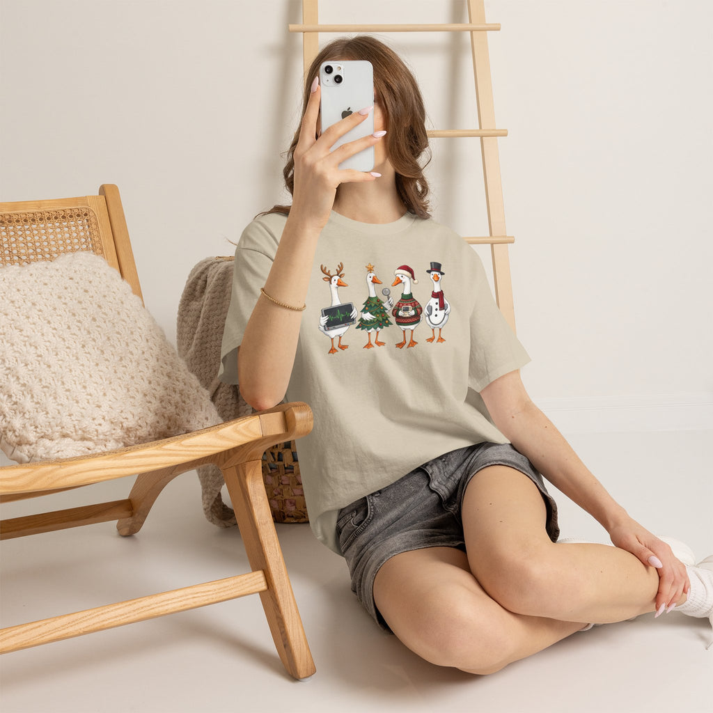 Healthcare Holiday Duck Carolers T-Shirt