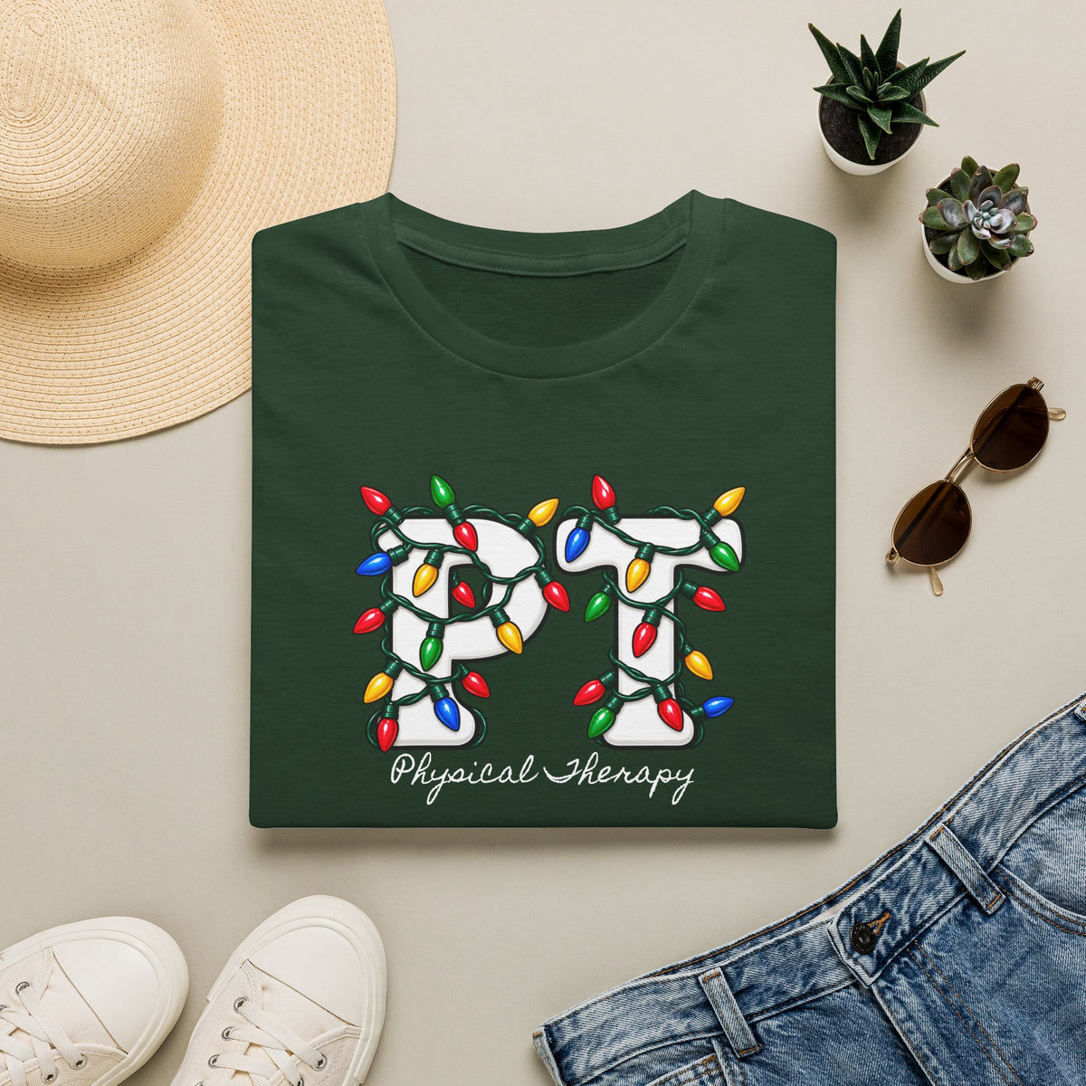 PT Christmas Lights T-Shirt