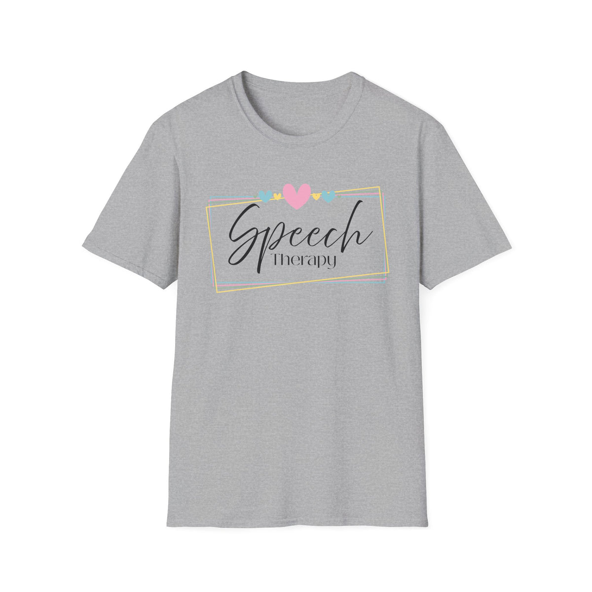Speech Therapy Heart Frame T-Shirt
