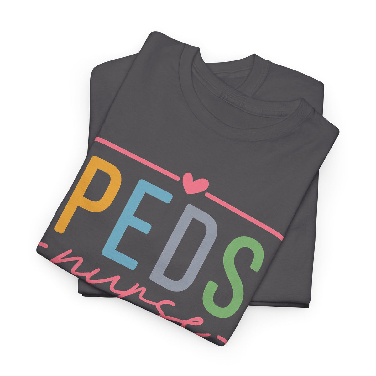 Peds Nurse T-Shirt — Colorful