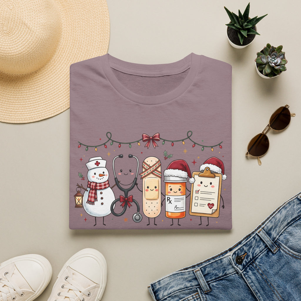 Nurse Christmas Hot Cocoa & Snacks T-Shirt