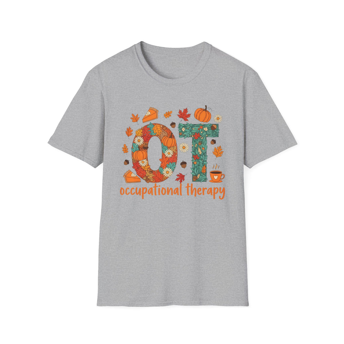 OT Fall pumpkin & pie t-shirt