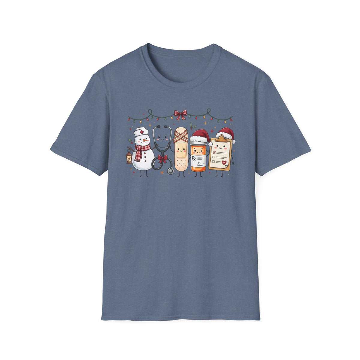 Nurse Christmas Hot Cocoa & Snacks T-Shirt