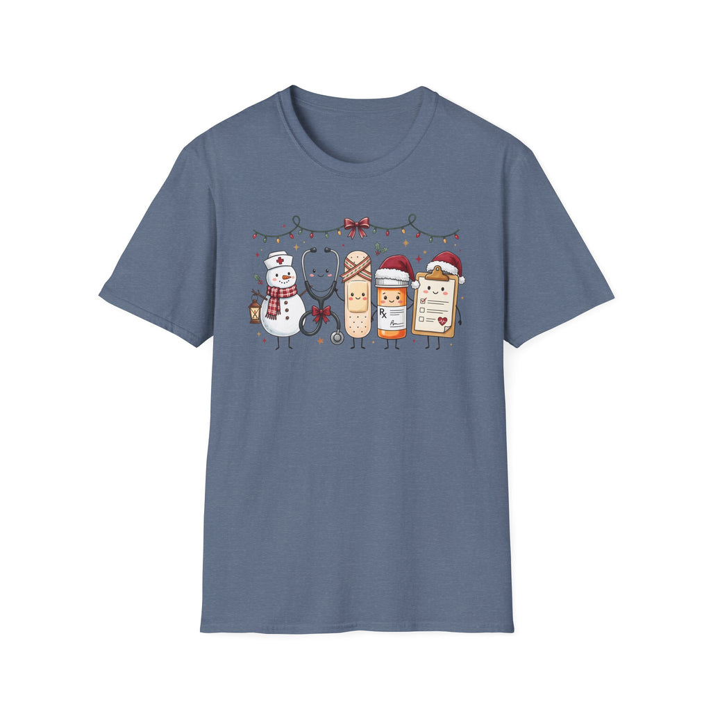 Nurse Christmas Hot Cocoa & Snacks T-Shirt